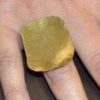 Δαχτυλίδι ορείχαλκος σφυρήλατος - wrought brass