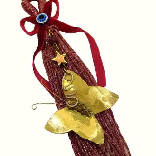 goyri-foynta-petaloyda-asteri-2023 γούρι φούντα μπρούτζινη πεταλούδα