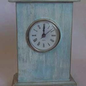 ρολόι επιτραπέζιο ντεκαπέ παλαίωση