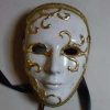 βενετσιάνικη μάσκα κρακελέ φύλλο χρυσού 16 Χ 11-venetian crackele mask gold leaf 16 X 11