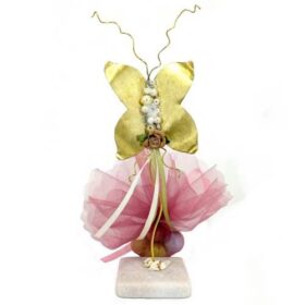 μπομπονιέρα πεταλούδα χάντρες