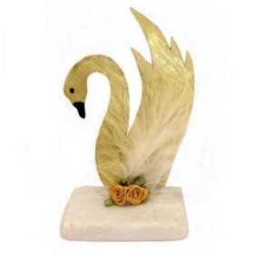 μπομπονιέρα κύκνος φτερά