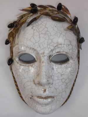 Χειροποίητη διακοσμητική μάσκα handmade decorative mask