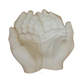 διακοσμητικά χέρια ενωμένα σε χούφτα